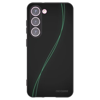 Picasee Μαύρη θήκη σιλικόνης για Samsung Galaxy S23 5G - Be Different