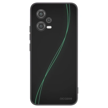 Picasee Μαύρη θήκη σιλικόνης για Xiaomi Poco X5 - Be Different