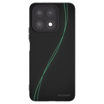 Picasee Μαύρη θήκη σιλικόνης για Honor X8a - Be Different