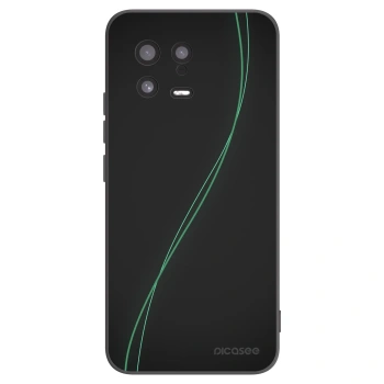 Picasee Μαύρη θήκη σιλικόνης για Xiaomi 13 - Be Different