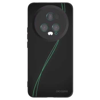 Picasee Μαύρη θήκη σιλικόνης για Honor Magic5 Pro - Be Different