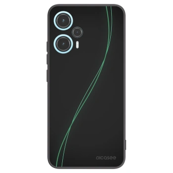 Picasee Μαύρη θήκη σιλικόνης για Xiaomi Poco F5 - Be Different
