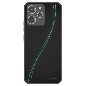 Picasee Μαύρη θήκη σιλικόνης για Xiaomi Redmi 12 4G - Be Different