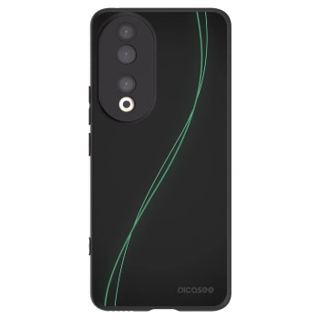 Picasee Μαύρη θήκη σιλικόνης για Honor 90 5G - Be Different