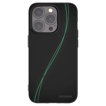 Picasee Μαύρη θήκη σιλικόνης για Apple iPhone 15 Pro - Be Different