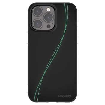 Picasee Μαύρη θήκη σιλικόνης για Apple iPhone 15 Pro Max - Be Different