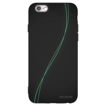 Picasee Μαύρη θήκη σιλικόνης για Apple iPhone 6/6S - Be Different