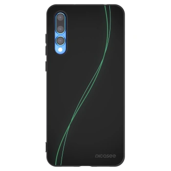 Picasee Μαύρη θήκη σιλικόνης για Huawei P20 Pro - Be Different