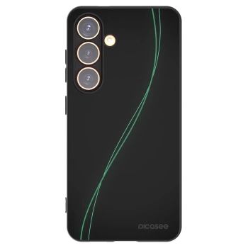 Picasee Μαύρη θήκη σιλικόνης για Samsung Galaxy S24 S921B 5G - Be Different