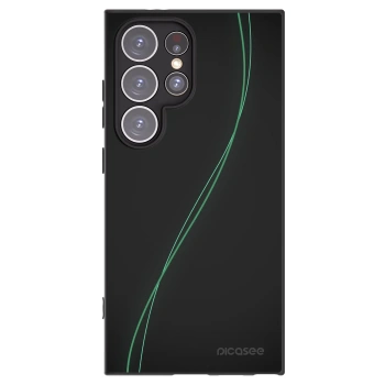 Picasee Μαύρη θήκη σιλικόνης για Samsung Galaxy S24 Ultra S928B 5G - Be Different