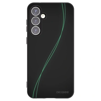 Picasee Μαύρη θήκη σιλικόνης για Samsung Galaxy S23 FE S711B - Be Different