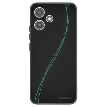 Picasee Μαύρη θήκη σιλικόνης για Xiaomi Redmi 12 5G - Be Different