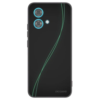 Picasee Μαύρη θήκη σιλικόνης για Motorola Edge 40 Neo - Be Different