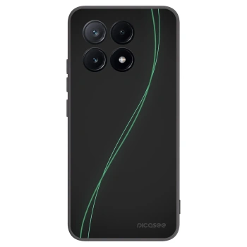 Picasee Μαύρη θήκη σιλικόνης για Xiaomi Poco X6 Pro - Be Different