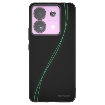 Picasee Μαύρη θήκη σιλικόνης για Xiaomi Redmi Note 13 Pro 5G - Be Different