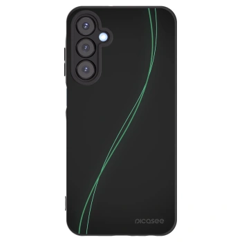 Picasee Μαύρη θήκη σιλικόνης για Samsung Galaxy A25 A256B 5G - Be Different