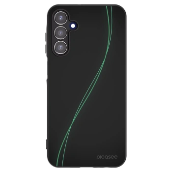 Picasee Μαύρη θήκη σιλικόνης για Samsung Galaxy A15 A155F 4G - Be Different