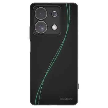 Picasee Μαύρη θήκη σιλικόνης για Xiaomi Redmi Note 13 Pro 4G - Be Different
