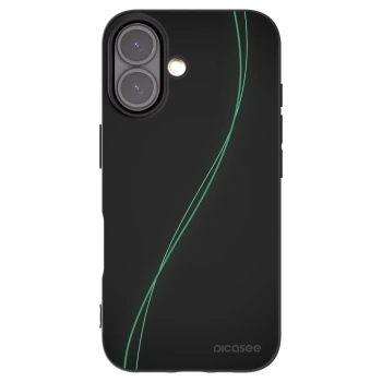 Picasee Μαύρη θήκη σιλικόνης για Apple iPhone 16 - Be Different