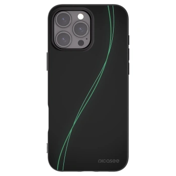Picasee Μαύρη θήκη σιλικόνης για Apple iPhone 16 Pro Max - Be Different