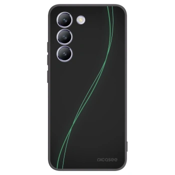 Picasee Μαύρη θήκη σιλικόνης για Vivo V40 SE 5G - Be Different