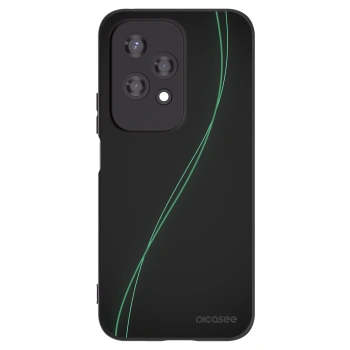 Picasee Μαύρη θήκη σιλικόνης για Honor 200 Lite - Be Different