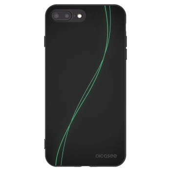 Picasee Μαύρη θήκη σιλικόνης για Apple iPhone 8 Plus - Be Different