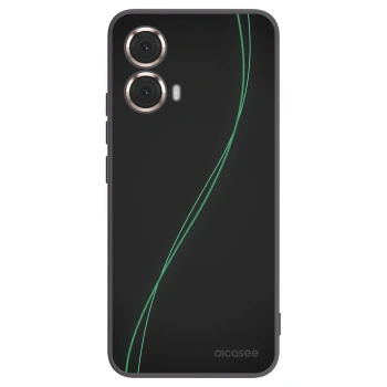 Picasee Μαύρη θήκη σιλικόνης για Motorola Moto G85 - Be Different