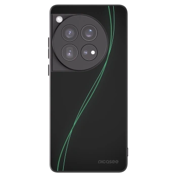 Picasee Μαύρη θήκη σιλικόνης για OnePlus 12 5G - Be Different