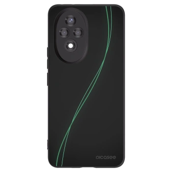 Picasee Μαύρη θήκη σιλικόνης για Honor 200 Pro 5G - Be Different