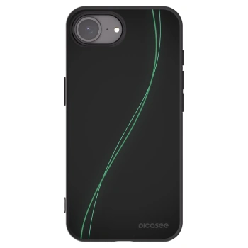 Picasee Μαύρη θήκη σιλικόνης για Apple iPhone 16e - Be Different