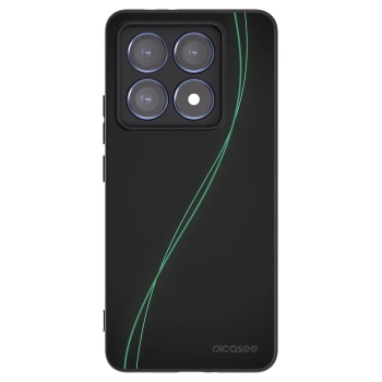 Picasee Μαύρη θήκη σιλικόνης για Xiaomi 14T Pro - Be Different