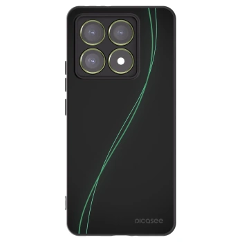 Picasee Μαύρη θήκη σιλικόνης για Xiaomi 14T - Be Different