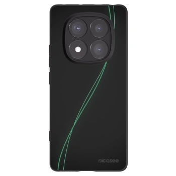 Picasee Μαύρη θήκη σιλικόνης για Xiaomi Redmi Note 14 Pro 5G - Be Different