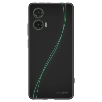 Picasee Μαύρη θήκη σιλικόνης για Motorola Moto G35 5G - Be Different