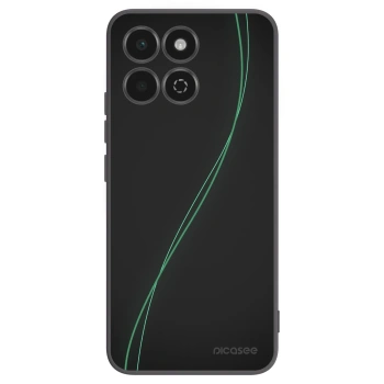 Picasee Μαύρη θήκη σιλικόνης για Honor 200 Smart 5G - Be Different