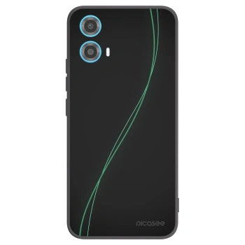 Picasee Μαύρη θήκη σιλικόνης για Motorola Moto G34 5G - Be Different