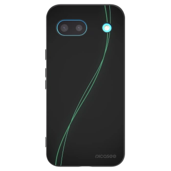 Picasee Μαύρη θήκη σιλικόνης για Google Pixel 8a - Be Different