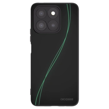 Picasee Μαύρη θήκη σιλικόνης για Honor X8c - Be Different