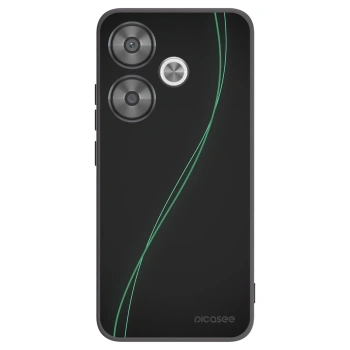 Picasee Μαύρη θήκη σιλικόνης για Xiaomi Poco F6 - Be Different