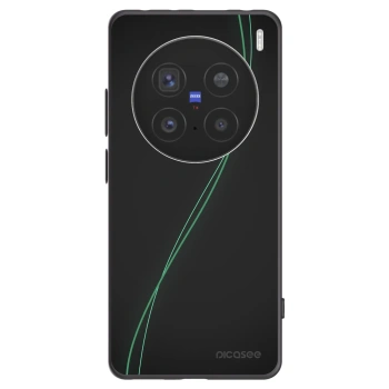 Picasee Μαύρη θήκη σιλικόνης για Vivo X200 Pro - Be Different