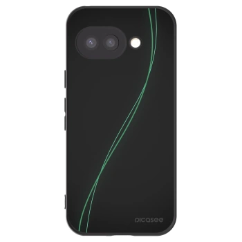 Picasee Μαύρη θήκη σιλικόνης για Google Pixel 9a - Be Different