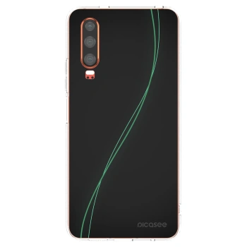Picasee διαφανής θήκη σιλικόνης Huawei P30 - Be Different