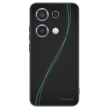 Picasee Μαύρη θήκη σιλικόνης για Xiaomi Redmi Note 14S - Be Different