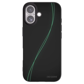 Picasee Μαύρη θήκη σιλικόνης για Apple iPhone 17 - Be Different