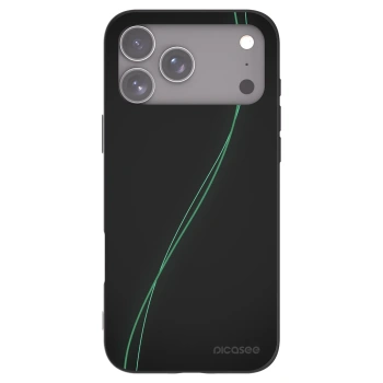 Picasee Μαύρη θήκη σιλικόνης για Apple iPhone 17 Pro Max - Be Different