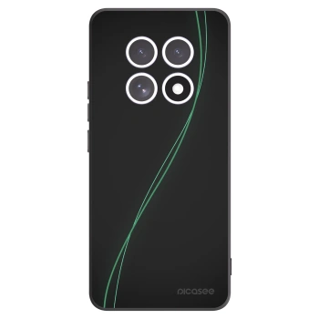 Picasee Μαύρη θήκη σιλικόνης για Xiaomi Redmi Note 15 - Be Different