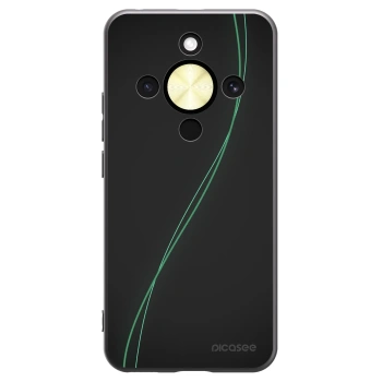 Picasee Μαύρη θήκη σιλικόνης για Honor Magic8 Lite 5G - Be Different