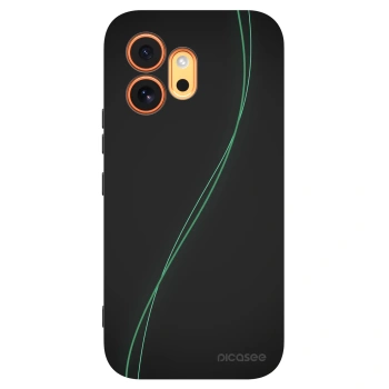 Picasee Μαύρη θήκη σιλικόνης για Honor 600 - Be Different