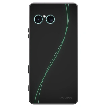 Picasee Μαύρη θήκη σιλικόνης για Sony Xperia 10 VII - Be Different